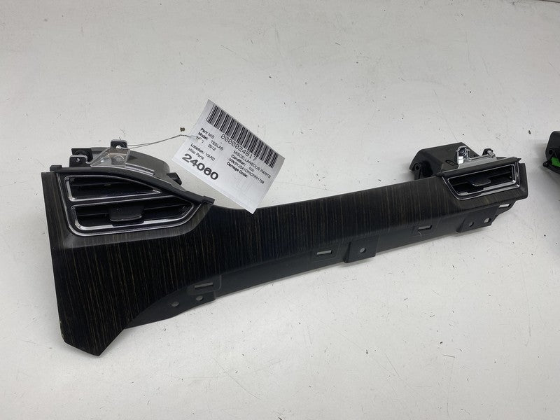 ⭕2012-2015 Tesla Model S SET of Dash A/C Air Vent Outlet Trim Panel 10