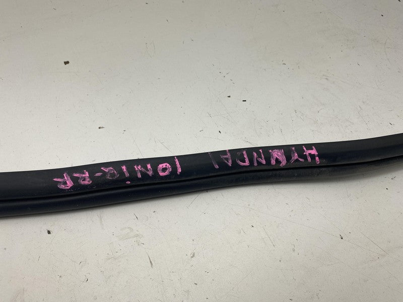 ⭕ 22-24 Hyundai Ioniq 5 Rear Passenger Side Door Weatherstrip Rubber Seal Right