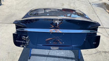 ⭕ 2012-2015 Tesla Model S Rear Tailgate Hatch Panel & Liftgate Glass Blue - PMMB