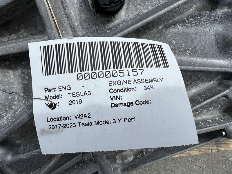 1120980-00-F ⭕ 2017-2020 Tesla Model 3 Performance Rear Drive Unit Engine Motor 1120980-00-F