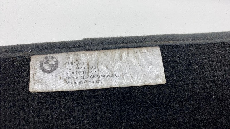 2021 BMW 530e G30 Front & Rear Interior Black Floor Cover Carpet Mat S