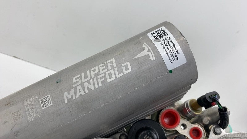 1547595A0F ⭕ 2021-2026 Tesla Model 3 Supermanifold Refrigerant Chiller w/ Coolant Reservoir