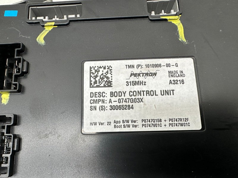 101090600G ⭕ 12-20 Tesla Model S Body Controller BCM Control Module (315MHZ) 1010906-00-G