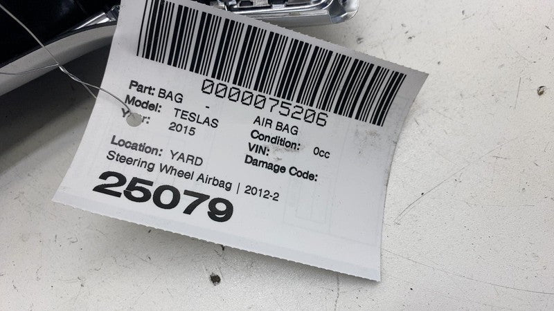 ⭕ 12-15 Model S MS Steering Wheel Airbag w/ Control Switch & Bezel 102