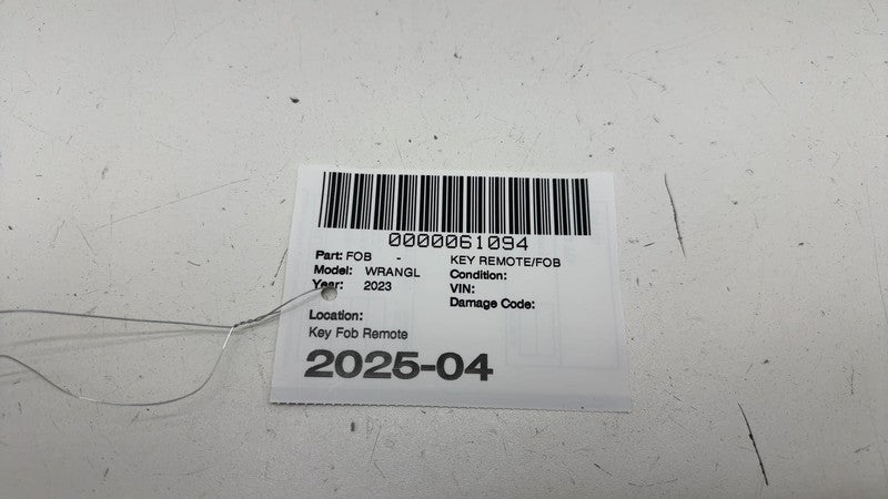 ⭕2018 2019 2021 2022 2023 Jeep Wrangler 5 Button Remote Start Smart Flip Key FOB