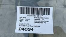 ⭕ 17-20 Model 3 M3 Trunk Panoramic Backlite Roof Glass Back Section 1083204-00-F