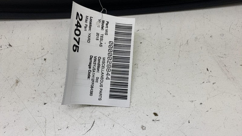 ⭕ 2012-2020 Tesla Model S Rear Trunk Latch Sill Scuff Plate Trim Cover