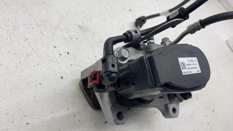 ⭕ 2017-2025 Tesla Model 3 Rear Right Caliper + Brake Hose Line BASE 10