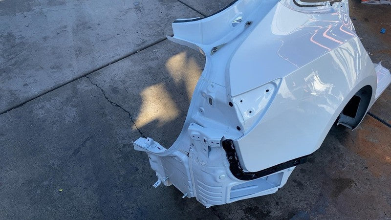 ⭕ 2021-2023 Tesla Model 3 Rear Right Quarter Panel Structural Cutout White PPSW