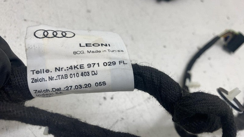 4KE 971 029 ⭕ 19-23 Audi E-Tron Front Left Driver Side Door Wire Wiring Harness LH 4KE971029