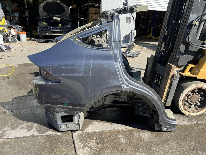 ⭕ 2016-2020 Tesla Model X MX Rear Left & Right Quarter Panel Cut Frame Gray PMNG
