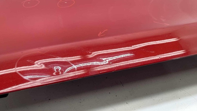 ⭕ 12-15 Tesla Model S Front Driver Side Door Shell Panel Left Assembly Red PPMR