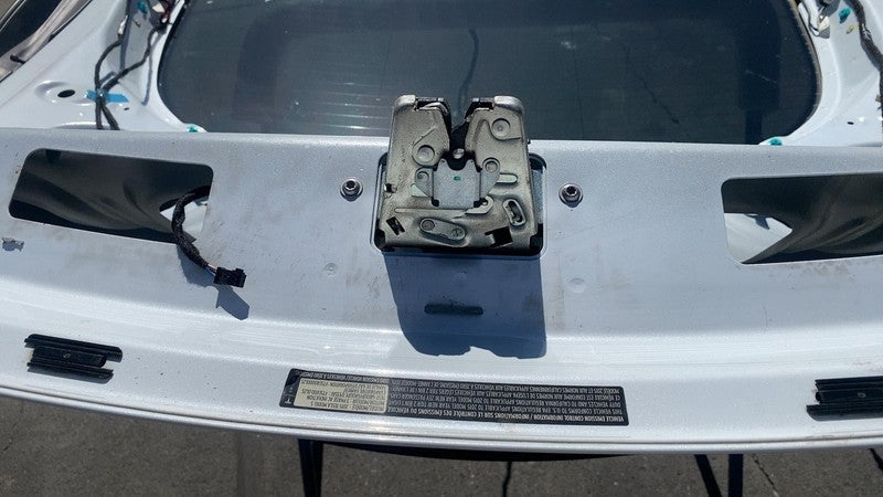 ⭕2012-2015 Tesla Model S Rear Tailgate Hatch Panel & Liftgate Glass Wh