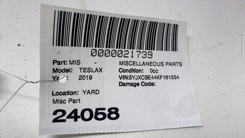 106344100C ⭕16-23 Model X Rear Left=Right Secondary Falcon Door Liftgate Strut 1063441-00-C