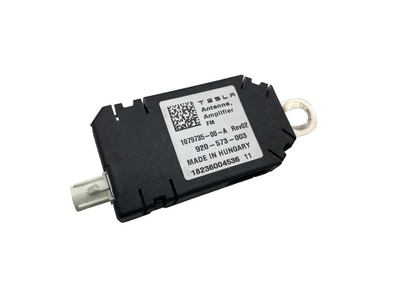 107973500A ⭕ 17-23 Tesla Model 3 Y Rear Left Antenna Amplifier AMP Radio FM LH 1079735-00-A