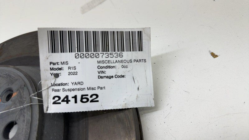 ⭕ 2022 2023 2024 Rivian R1S Rear Left or Right Brake Disc Rotor Assembly LH = RH