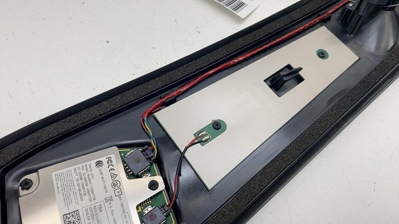 110043700E ⭕ 2017-2023 Tesla Model 3 Left B-Pillar Applique Glass Trim Molding 1100437-00-E