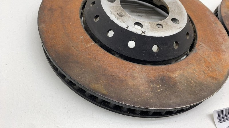 9Y0.615.301.AJ ⭕ 2024 Porsche Cayenne Coupe Left & Right Disc Brake Rotor 9Y0615302 / 9Y0615301