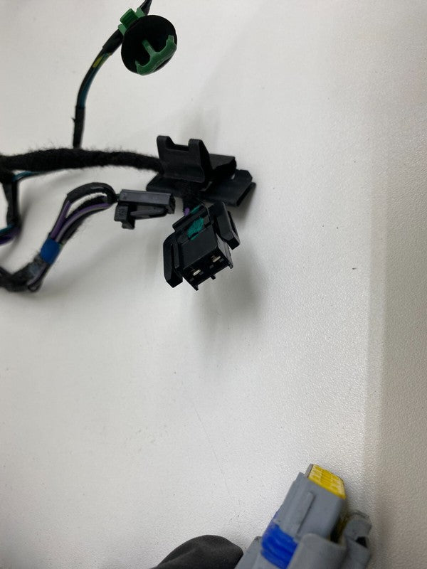 ⭕ 13-14 Model S Rear Driver Side Door Wiring Harness Wire Loom Left 10