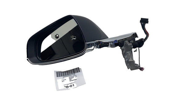 ⭕ 12-15 Tesla Model S Left Exterior Rear View Door Mirror Blue PMMB 6005864-00-E
