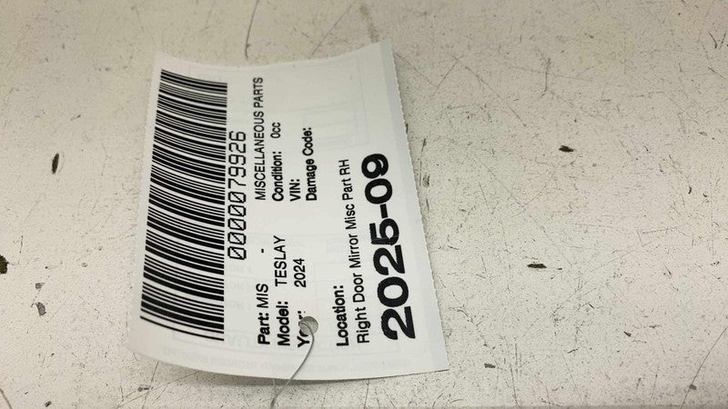 ⭕ 2020-2024 Tesla Model Y Passenger Right Exterior Rear View Door Mirr