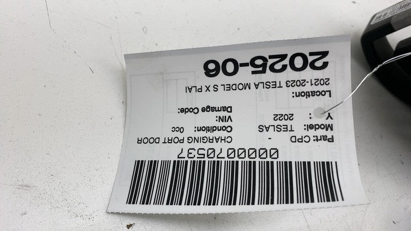⭕ 21-23 Tesla Model S Plaid Right Charge Port Door Cover Reflector 155