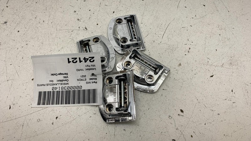 19-23 Audi E-Tron Quattro Trunk Luggage Cargo Tie Down Hook Chrome 4x 