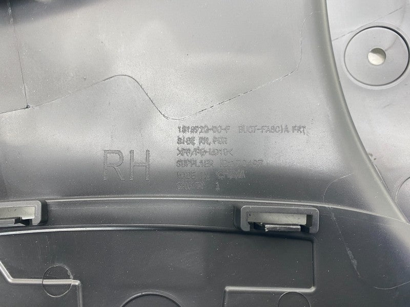 1818920 00 F ⭕ 24-26 Tesla Model 3 Front Right Bumper Side Bracket Performance 1818920-00-F