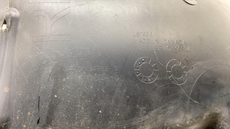 PT00134682C 2022-2024 Rivian R1T R1S Rear Right Inner Fender Wheel Liner Splash Shield Guard