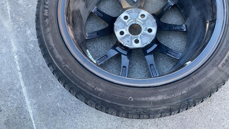 ⭕ 21-23 Model 3 Wheel Rim 18x8.5J +40MM w/ Michelin Tire 235/45 R18 10