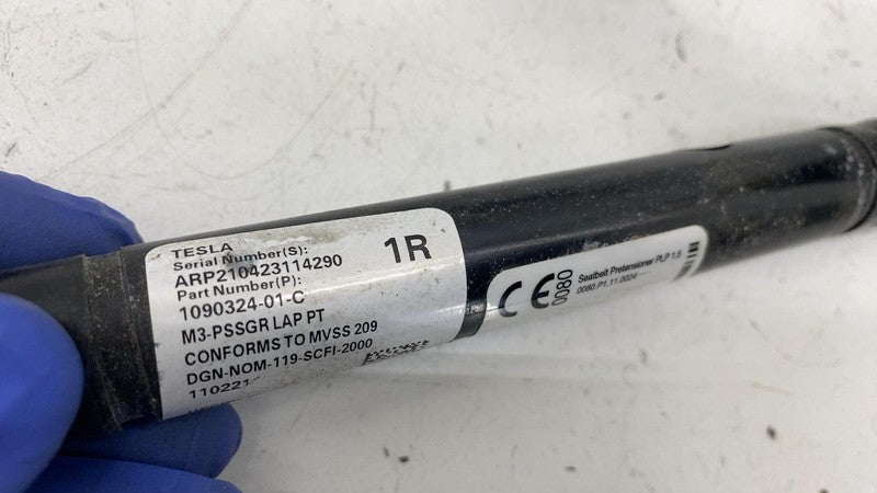 109032401C ⭕ 2017-2023 Tesla Model 3 Y Front Right Seat Belt Lap Pretensioner 1090324-01-C