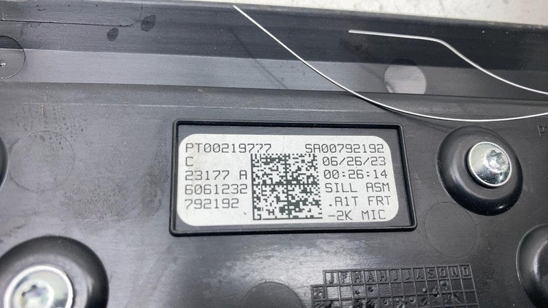 PT00219777 22-24 Rivian R1T Front Left or Right Door Sill Scuff Plate Trim Cover PT00219777