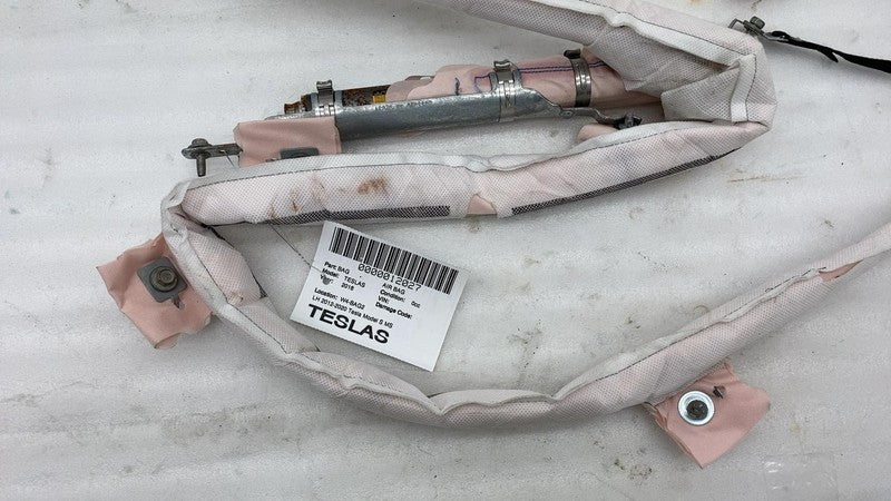 ⭕ 12-20 Tesla Model S Driver Side Roof Curtain Safety Airbag Left 1005
