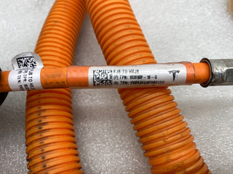 103058210G 12-15 Model S High Voltage Junction Box to FJB Wiring Harness Cable 1030582-10-G