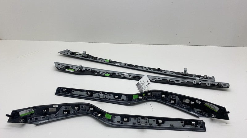 1035826 00 2016-2020 Tesla Model X SET of Front & Rear Left & Right Door Molding Trim Decor