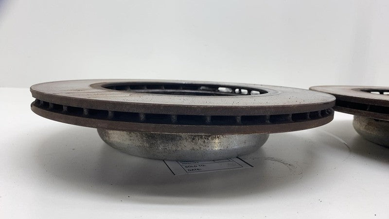 2017-2020 BMW 530e 530i G30 PAIR Rear Left & Right Brake Disc Rotor Assembly OEM