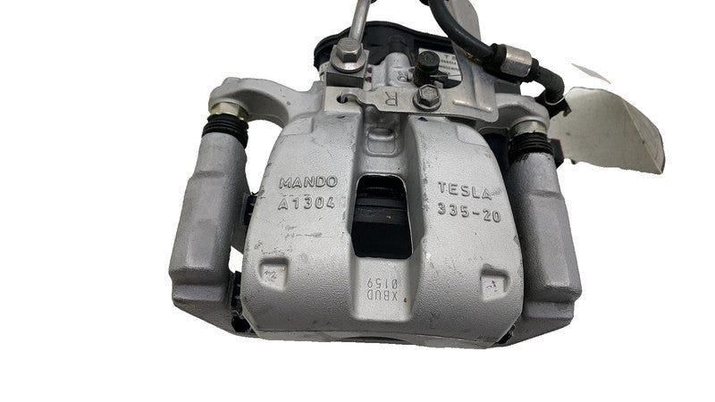 ⭕ 2017-2025 Tesla Model 3 Rear Right Caliper + Brake Hose Line BASE 10