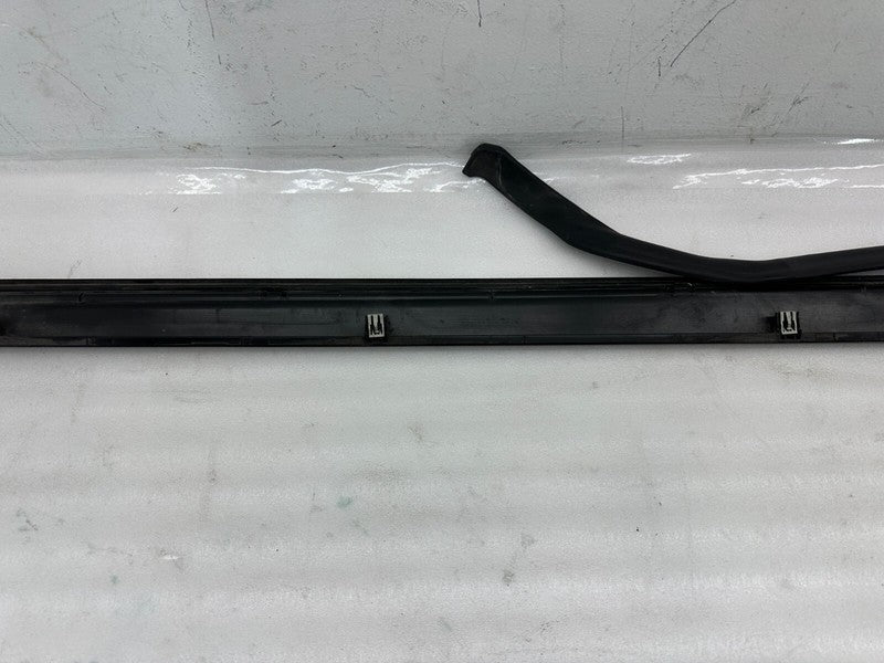 1012217-00-F 12-23 Model S Right Rocker Panel Scuff Plate Molding w/ Rubber Seal 1012217-00-F