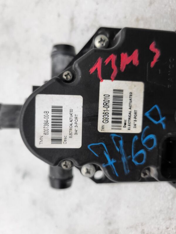 6007384 00 B 2012-2020 Tesla Model S MS 3-Way Port Coolant Valve Electric Actuator 3/4" inch