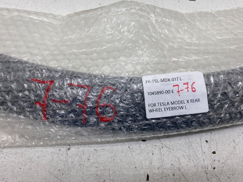 1045890 00 E ⭕ 16-26 Tesla Model X Rear Left Door Cladding Wheel Arch Molding LH 1045890-00-E