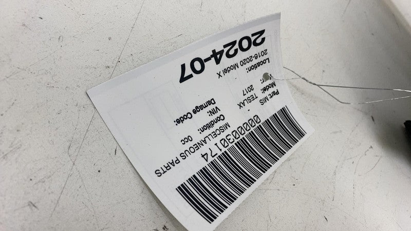 103790400D ⭕ 2016-2020 Tesla Model X Rear Side Liftgate Trim Cover Panel Left 1037904-00-D