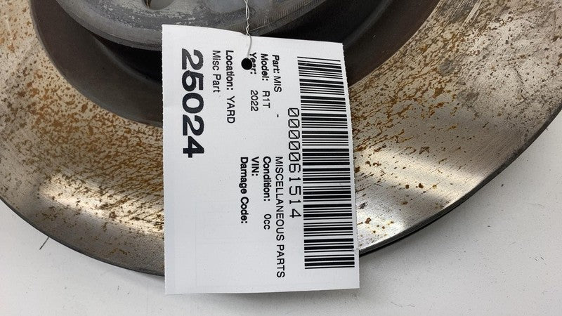 ⭕2022 2023 2024 Rivian R1T R1S Front Left or Right Brake Disc Rotor As