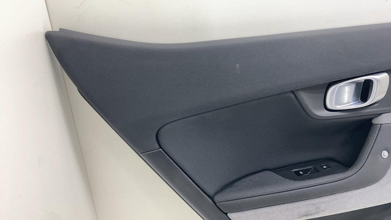 ⭕ 21-24 Polestar 2 Rear Left Interior Door Panel Trim Card Cover Black