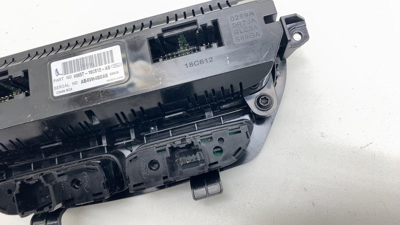 HM5T18C612AB 2017 2018 Ford C-Max AC Heat Temperature Control Unit Assembly HM5T-18C612-AB