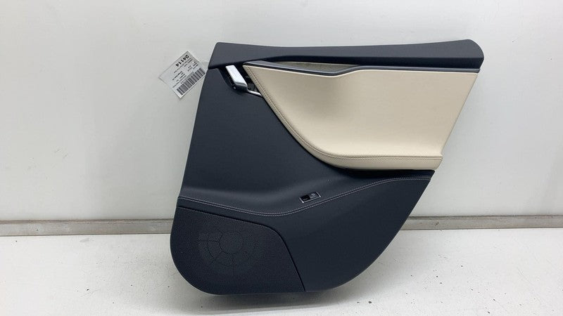 1008105-72-L ⭕16-20 Tesla Model S Rear Right Interior Door Panel Trim Card Cover 1008105-72-L