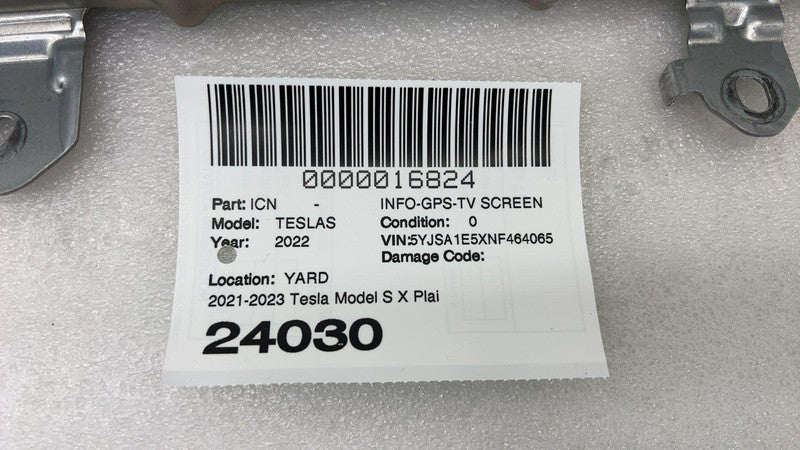 ⭕ 2021-2023 Tesla Model S X Car Computer Control Module MCU-Z Assy 163