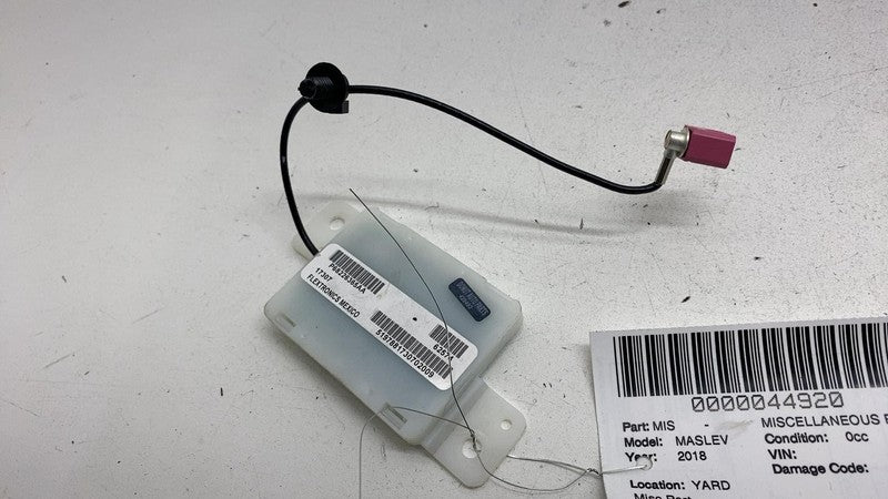 ⭕ 2017-2020 Maserati Levante Smart Keyless Entry Antenna Module Unit 6