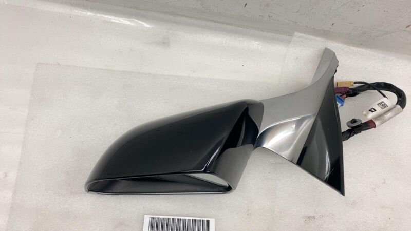 2017-2020 Tesla Model 3 Driver Exterior Rear View Door Mirror Left Black - PBSB