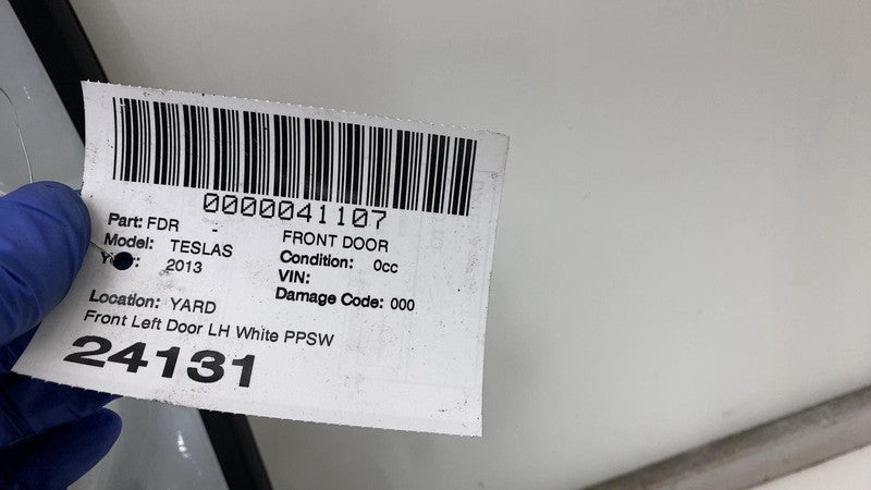 ⭕2012-2015 Tesla Model S Front Driver Side Door Shell Panel Left LH Wh