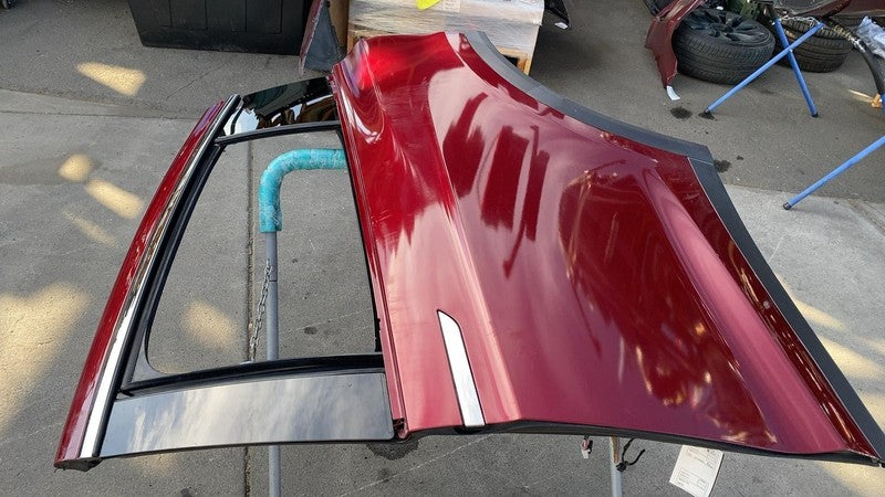 ⭕ 2016-2020 Tesla Model X Rear Driver Side Falcon Door Shell Panel Left Red PPSR